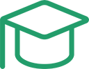 graduation cap icon
